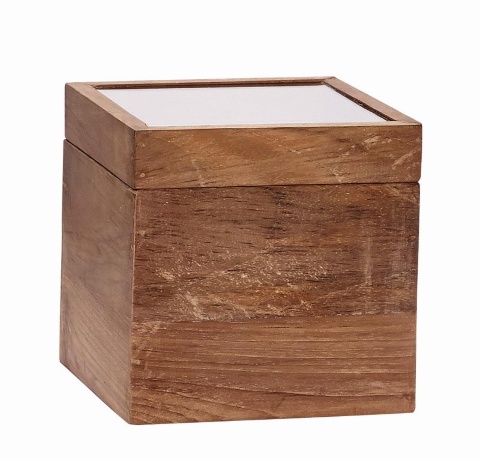 Набор из 2х коробок для хранения, 15/23 см. Hubsch