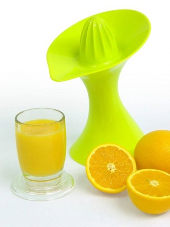 Соковыжималка ручная Queezy, зеленая, Qualy