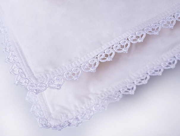 Одеяло всесезонное из белого гусиного пуха "Идеальное приданое", 150х200 см. кассетный способ пошива, Natures