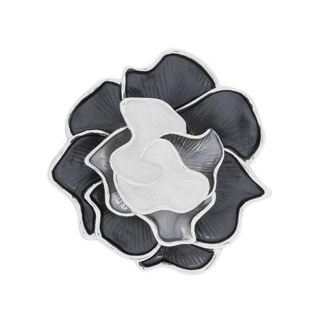 Брошь Цветок XZ1154.2 BW/S Shadore