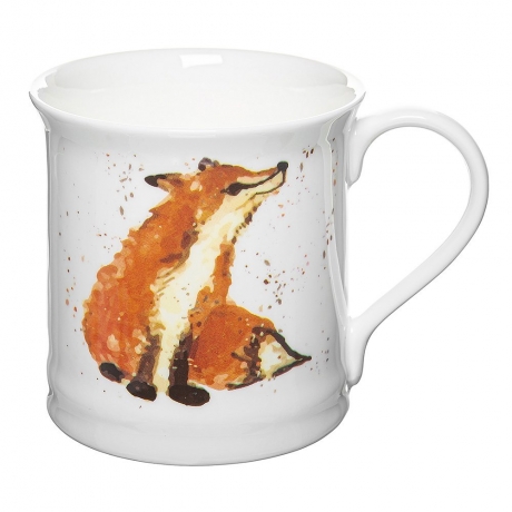 Кружка Лиса, 430 мл. Rose of England