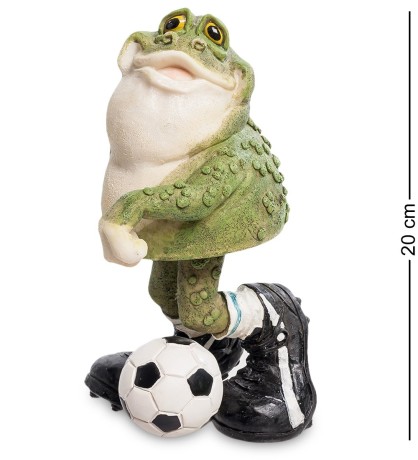 FG-6331-XC Фигура-болванчик Лягушка "Футболист Фрогги" (Sealmark)