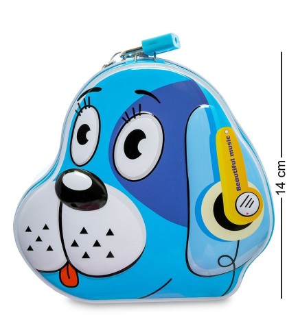 BX- 07/3 Металлическая копилка "Собака"