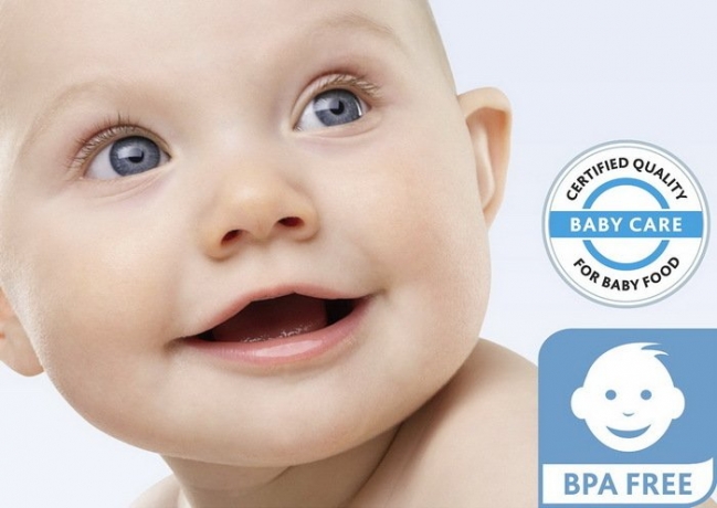 Контейнер пищевой, 0,55 л. голубой, Clip&Close EMSA