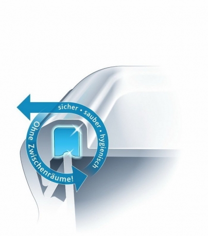 Контейнер пищевой, 0,55 л. голубой, Clip&Close EMSA