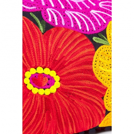 Подушка Jardin Flowers, 50х30х10, Хлопок, Полиэстер, Мультиколор