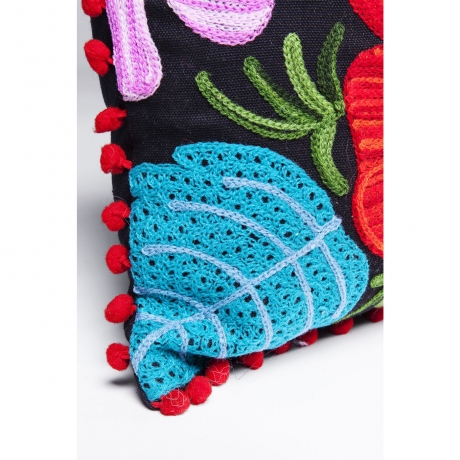 Подушка Jardin Flowers, 50х30х10, Хлопок, Полиэстер, Мультиколор