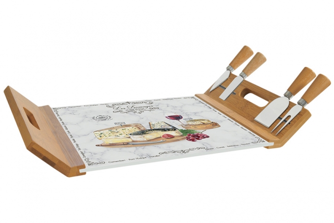 Набор для сыра, 44х28 см. Fromage Easy Life