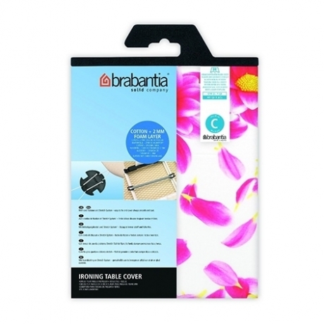 Чехол PerfectFit 124х45 см (C), 2 мм поролона, Цветной Brabantia