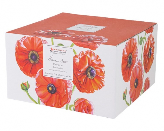 Чашка с блюдцем Лютики, 0,48 л. Maxwell & Williams