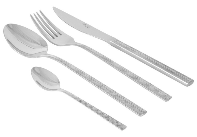 Набор столовых приборов Santril, 6 персон, 24 предмета, Face