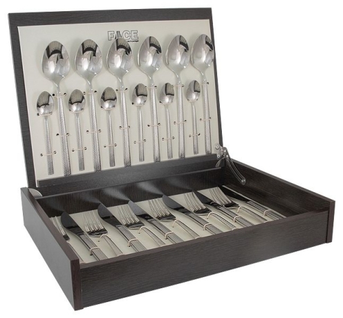 Набор столовых приборов Santril, 6 персон, 24 предмета, Face