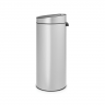 Мусорный бак Touch Bin New (30 л), Серый металлик Brabantia
