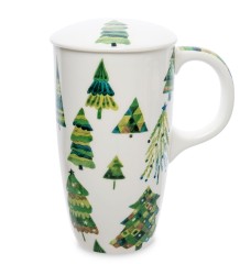 JK-286 Кружка &quot;Новый год&quot; (Capodanno Pavone)