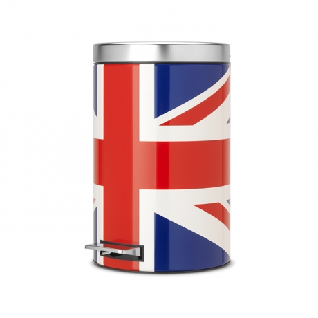 Мусорный бак Brabantia (12л), Классический, Union Jack Brabantia