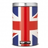 Мусорный бак Brabantia (12л), Классический, Union Jack Brabantia
