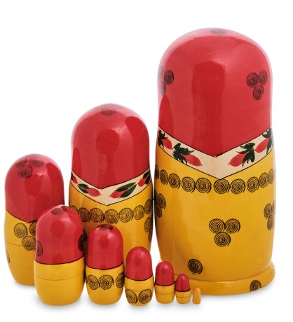 МР-10/10 Матрешка 9-кукольная (Семеновская)