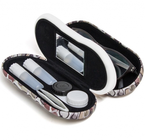 Футляр для очков и контактных линз Twin pattern разноцветный Balvi