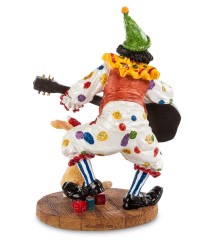 WS-676 Статуэтка "Клоун с гитарой"
