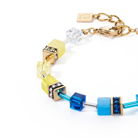 Браслет Turquoise-Yellow Coeur de Lion