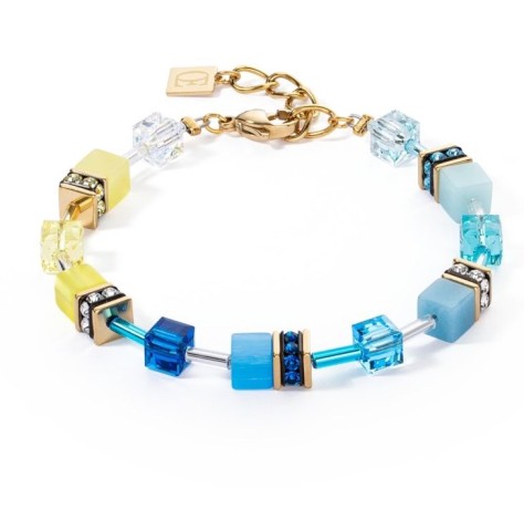 Браслет Turquoise-Yellow Coeur de Lion