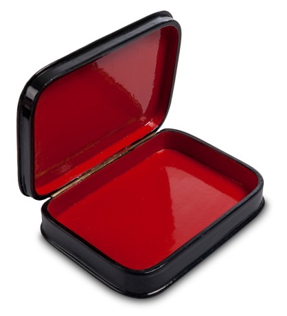 ШК-80/12 Шкатулка "Старая Москва зимой" Николаев  13,0х9,5