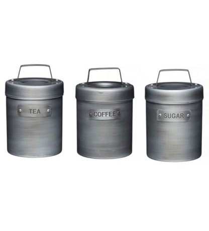 Набор емкостей для хранения TEA COFFEE SUGAR, 3 шт. Kitchen Craft