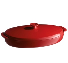 Форма &quot;Папильот&quot; для запекания рыбы Emile Henry, 41x24 см. 2,2 л., гранат