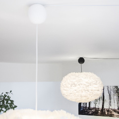 Набор для подключения Cannonball (шнур-подвес) белый, Umage