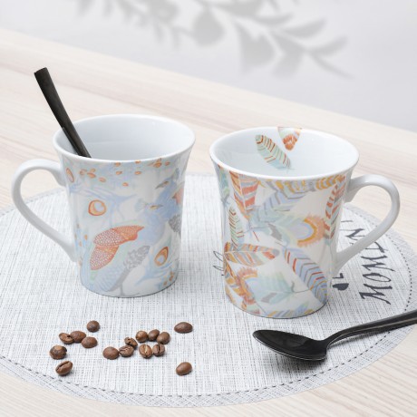 Кружка "Блестящие перья" Koenitz