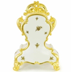 Часы настольные, 30х15х45 см. FIORI GOLD, керамика