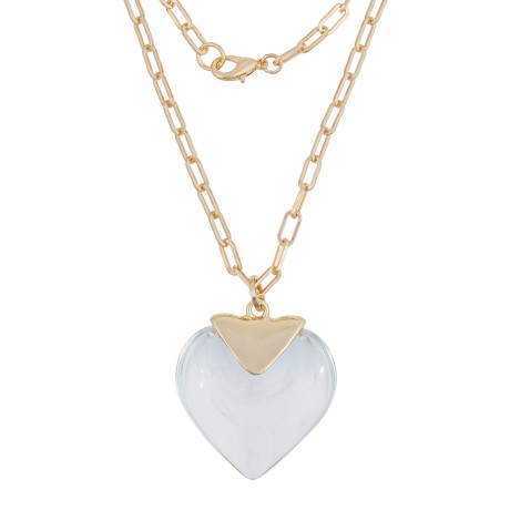 Колье Crystal Heart LN5118 BW/RG Fiore Luna