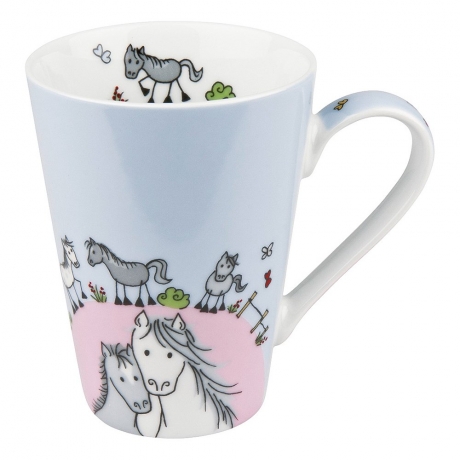 Кружка, 400 мл. "Лошадка" Koenitz