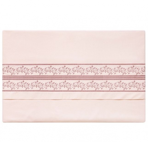 Пододеяльник "OSAKA", перкаль, 200х220 см. нежно-розовый, BOVI