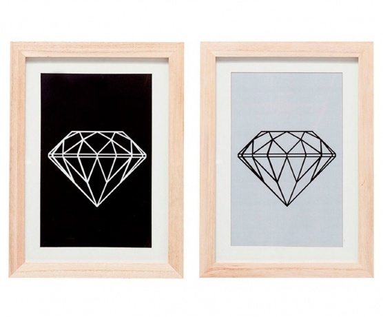 Набор из 2х фоторамок, 28х38 см. Hubsch