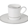 Кофейный набор Жемчуг, 6 чашек, 0,1 л. 6 блюдец, Emily