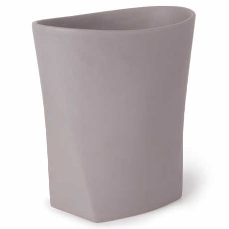 Корзина для мусора Ava, серая, Umbra