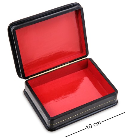 ШК-19/42 Шкатулка в технике декупаж "Из-за острова на стрежень" (10х8х3,5)