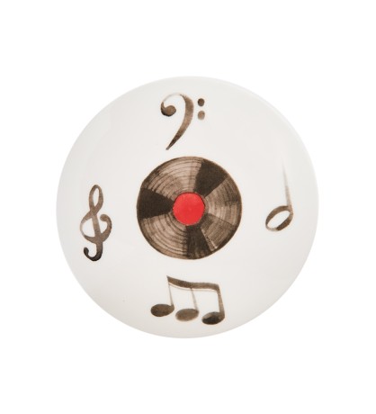 JK-313 Кружка "Музыкальные пластинки" (Pavone)