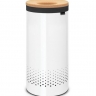 Бак для белья с пробковой крышкой (35 л), Белый Brabantia