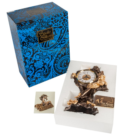 WS-688/ 2 Часы "Девушка и розы"