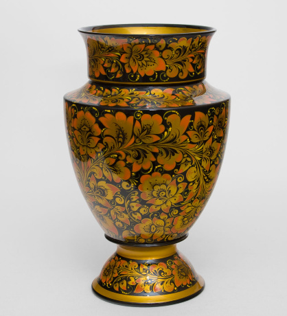 ХЛ-010 Ваза 330*210мм (Хохлома)