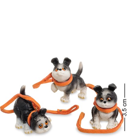 pr-RUF10 Статуэтка "Собаки" (WEE THREE. Rufus. Parastone)