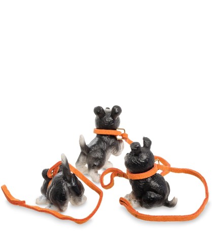 pr-RUF10 Статуэтка "Собаки" (WEE THREE. Rufus. Parastone)