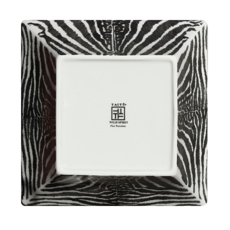 Салатник квадратный Zebra, 15,5х15,5 см. WILD SPIRIT Taitu