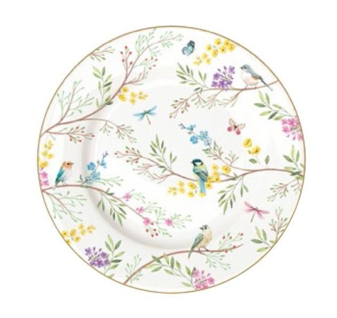 Тарелка закусочная Пение птиц, 19 см. Easy Life