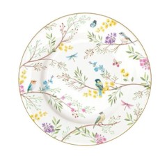 Тарелка закусочная Пение птиц, 19 см. Easy Life