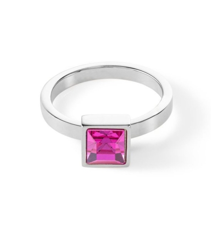 Кольцо Pink Silver 0500/40-0417 58 Coeur de Lion