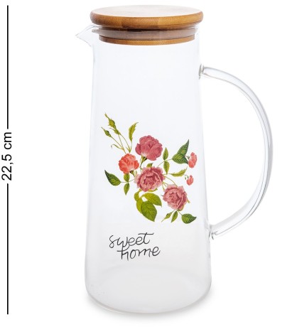 GS- 51 Набор для напитков "Розы" 1,1л/200мл