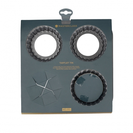 Форма для выпечки тарталеток, 26x26x3 см. Kitchen Craft